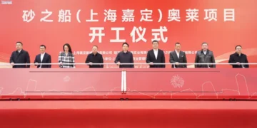 砂之船（上海嘉定）奥莱项目开工